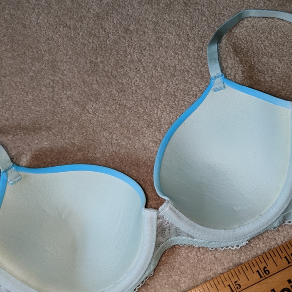 Nwt no boundaries lace frame tshirt blue bra - Picture 2 of 16